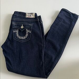 True Religion Women's Indigo Skinny Jeans